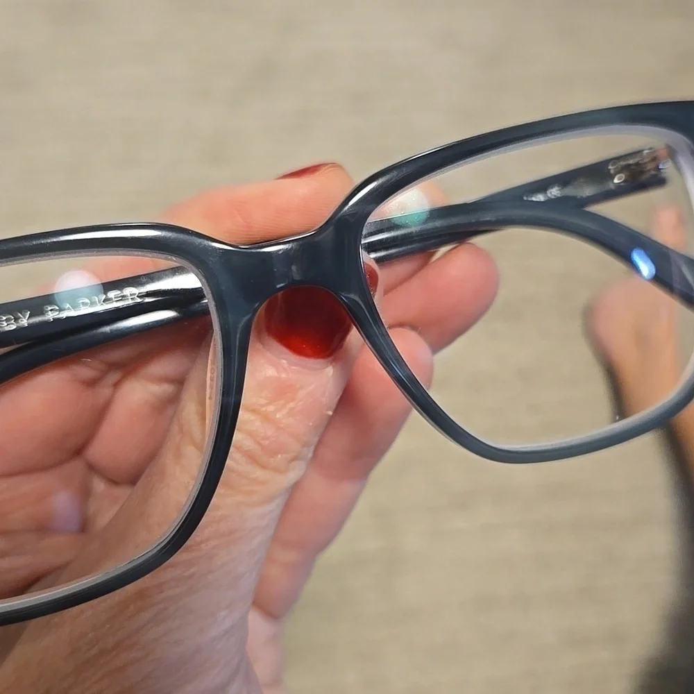 Warby Parker Hayden Glasses-Striped Pacific Medium